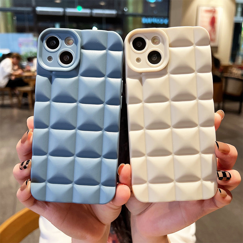 Pro iPhone 14 Nárazuvzdorný konkávně-konvexní kryt na telefon Flexibilní pouzdro na telefon z TPU Pro iPhone 14 Nárazuvzdorný konkávně-konvexní kryt na telefon Flexibilní pouzdro na telefon z TPU
